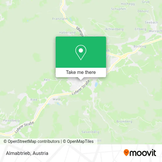 Almabtrieb map