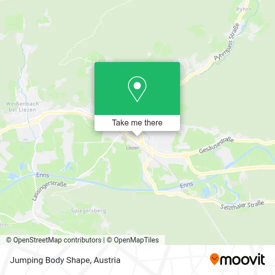 Jumping Body Shape map