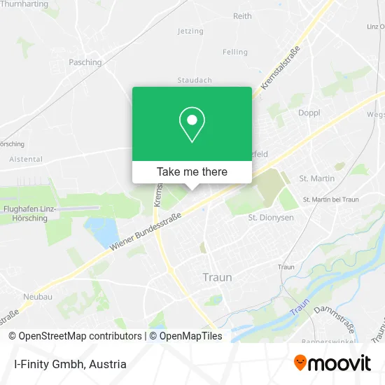 I-Finity Gmbh map