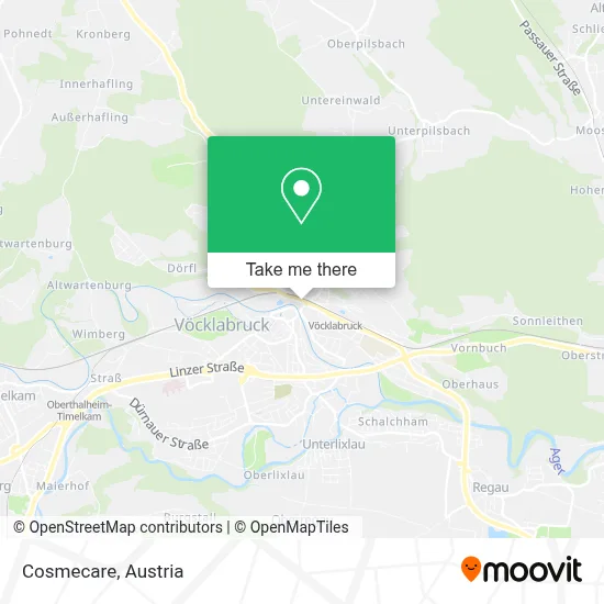 Cosmecare map