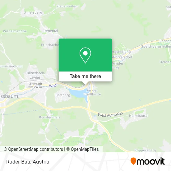 Rader Bau map