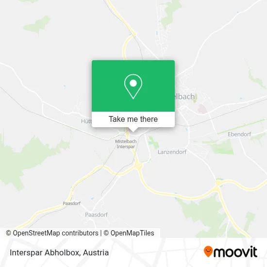 Interspar Abholbox map