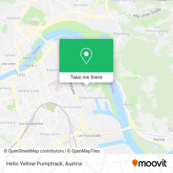 Hello Yellow Pumptrack map