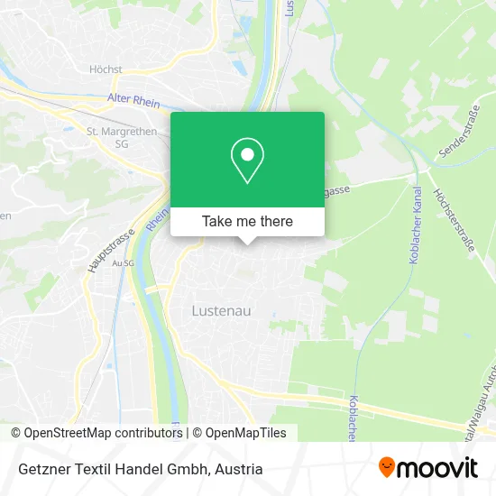 Getzner Textil Handel Gmbh map