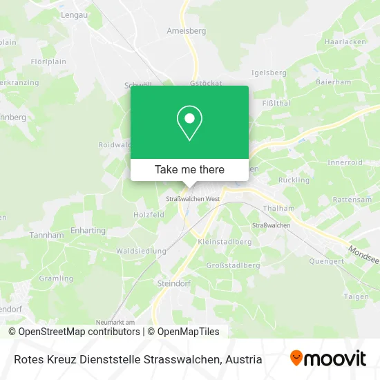 Rotes Kreuz Dienststelle Strasswalchen map