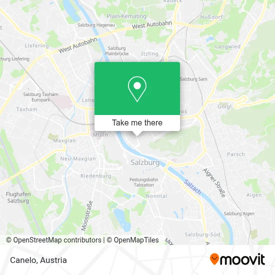 Canelo map