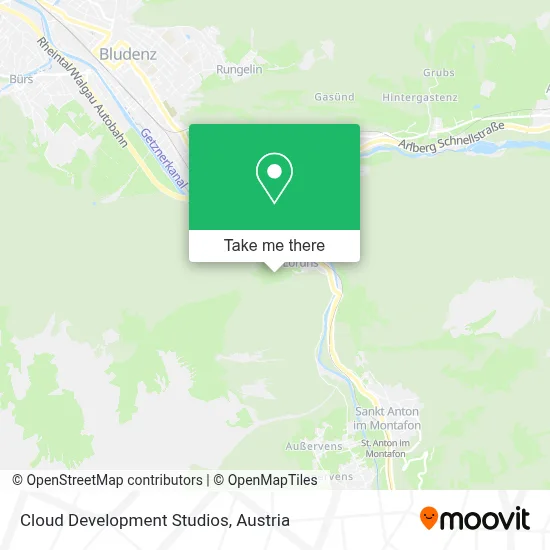 Cloud Development Studios map