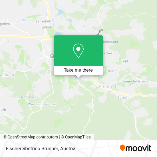 Fischereibetrieb Brunner map