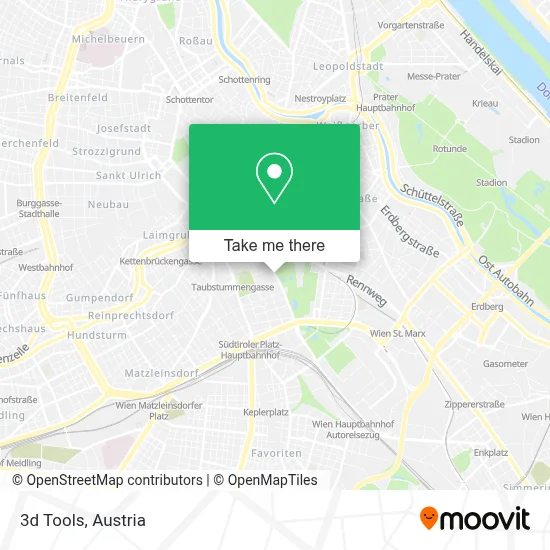 3d Tools map