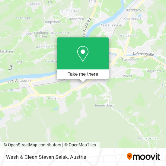 Wash & Clean Steven Selak map
