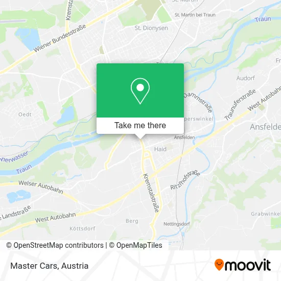 Master Cars map