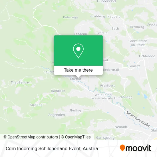 Cdm Incoming Schilcherland Event map