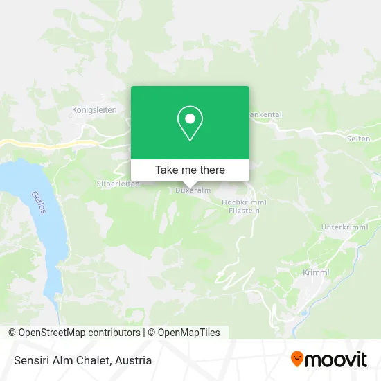 Sensiri Alm Chalet map