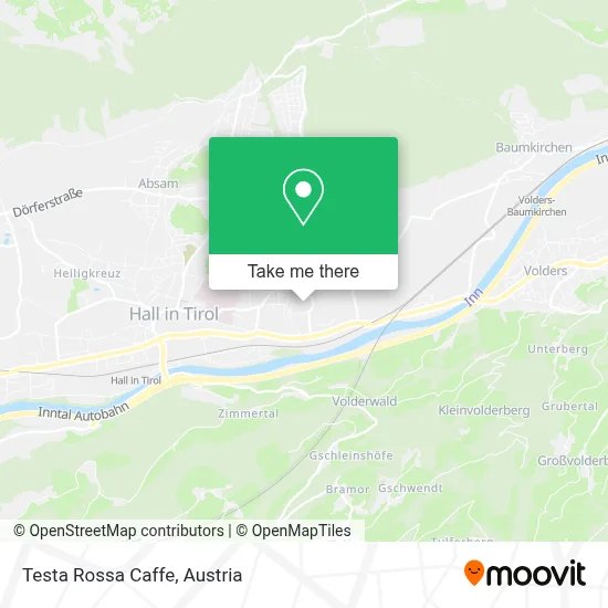 Testa Rossa Caffe map