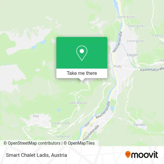 Smart Chalet Ladis map