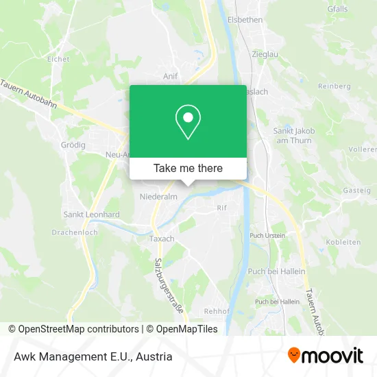 Awk Management E.U. map