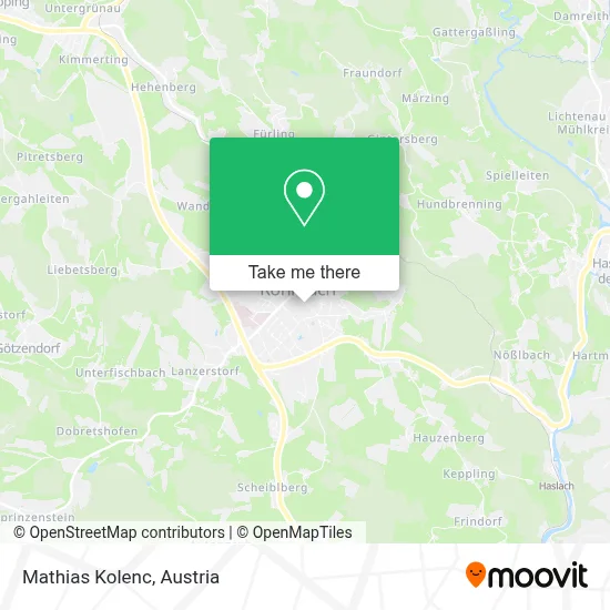 Mathias Kolenc map