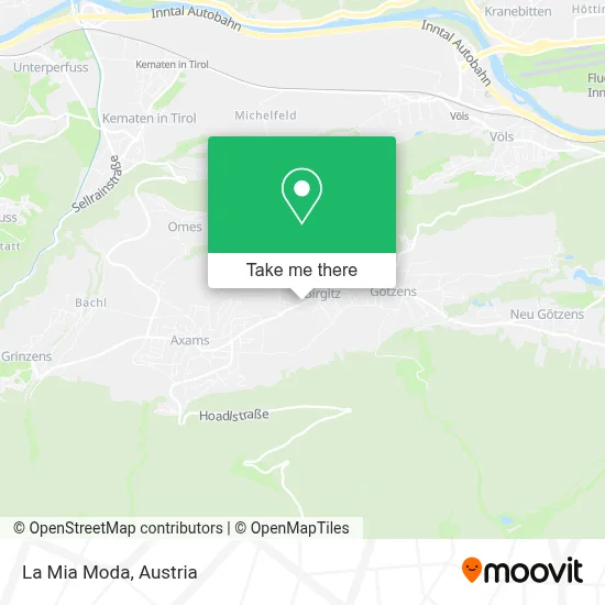 La Mia Moda map