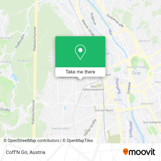 Coff'N Go map