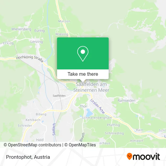 Prontophot map
