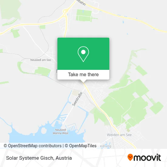 Solar Systeme Gisch map