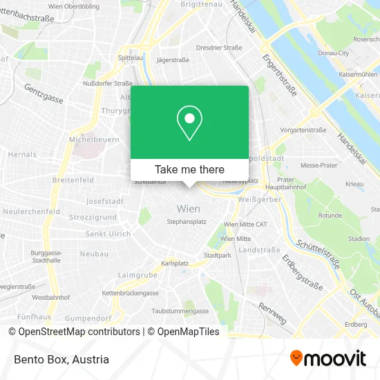 Bento Box map