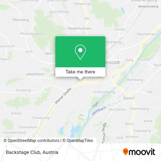 Backstage Club map