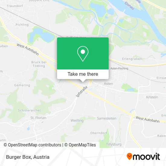 Burger Box map