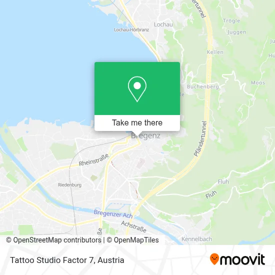 Tattoo Studio Factor 7 map