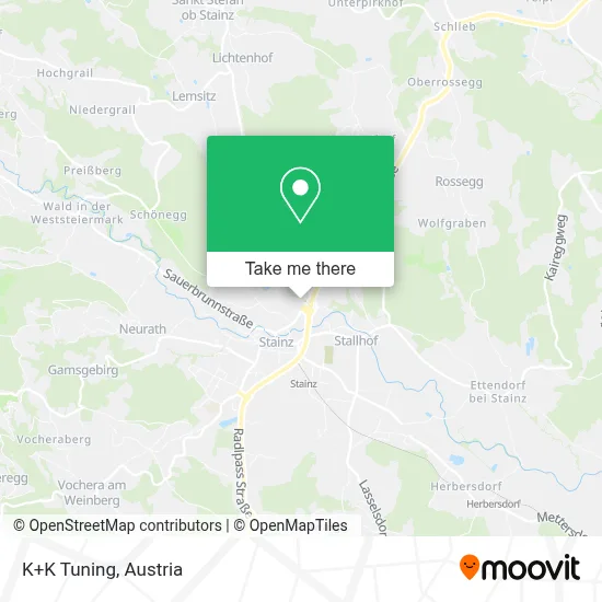 K+K Tuning map