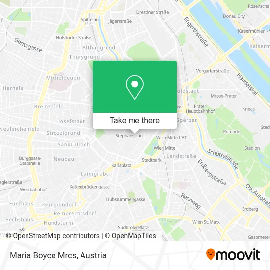 Maria Boyce Mrcs map