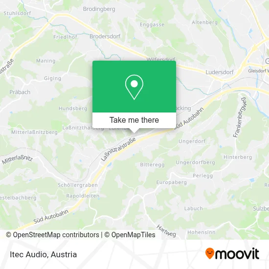 Itec Audio map