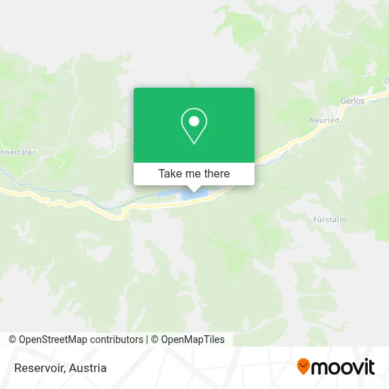 Stausee map