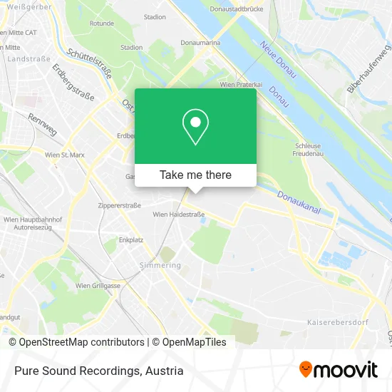 Pure Sound Recordings map