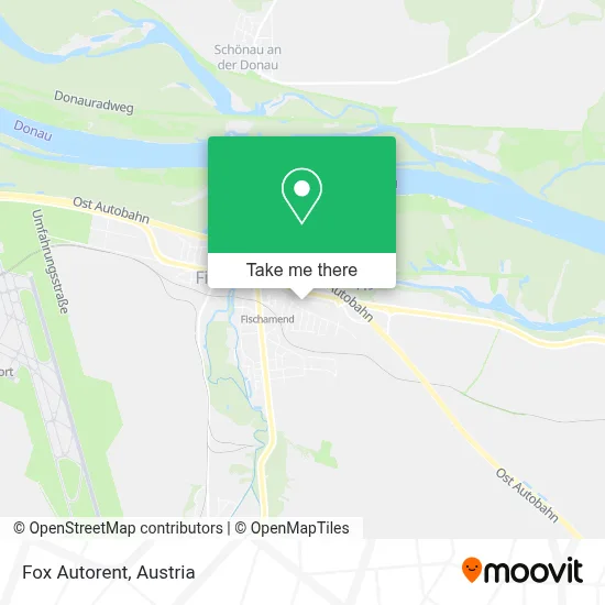 Fox Autorent map