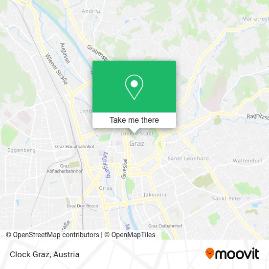 Clock Graz map