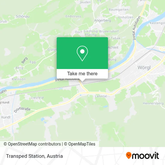 Transped Station map