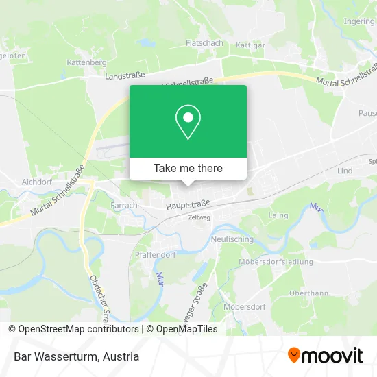 Bar Wasserturm map