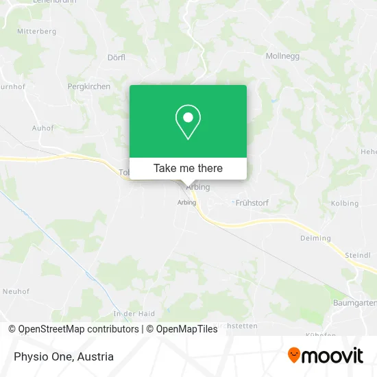 Physio One map