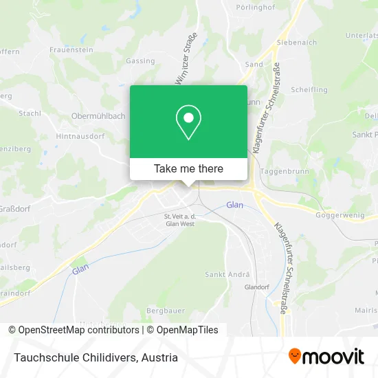 Tauchschule Chilidivers map
