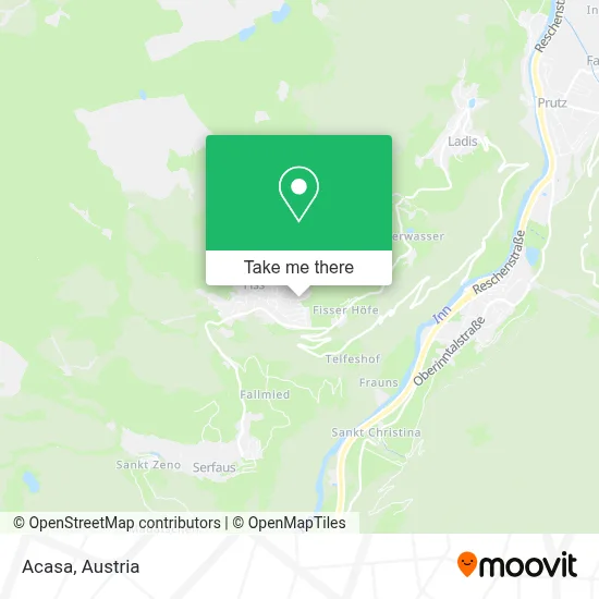 Acasa map
