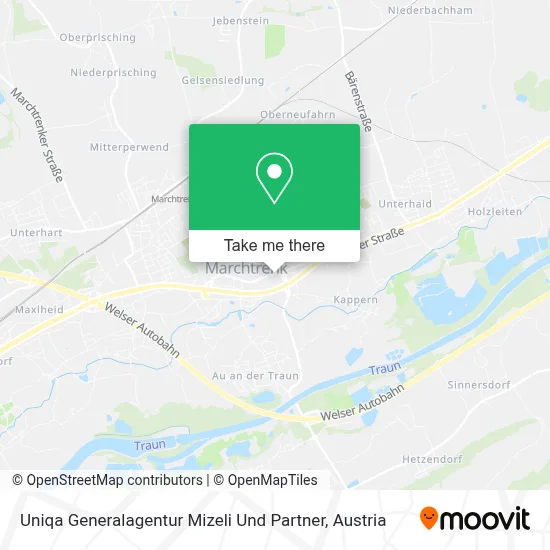 Uniqa Generalagentur Mizeli Und Partner map