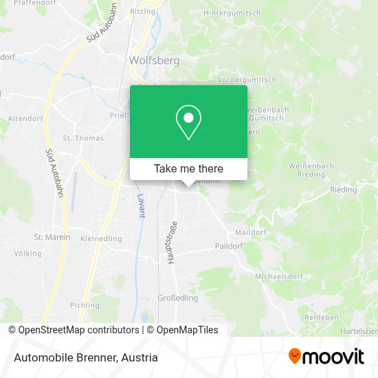 Automobile Brenner map