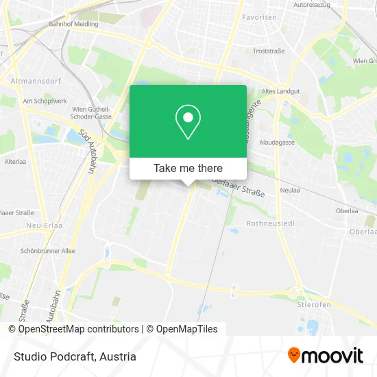 Studio Podcraft map