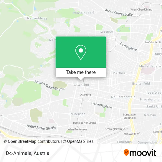 Dc-Animals map