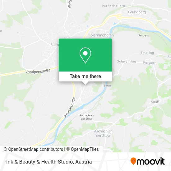 Ink & Beauty & Health Studio map