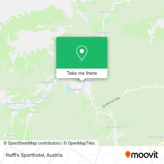 Raffl's Sporthotel map