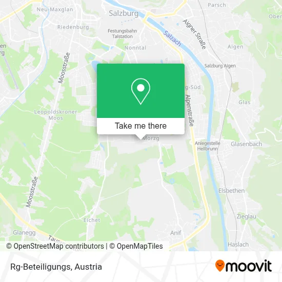 Rg-Beteiligungs map