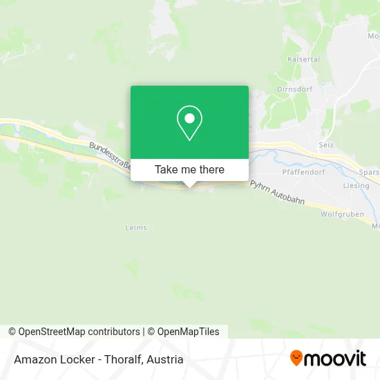 Amazon Locker - Thoralf map