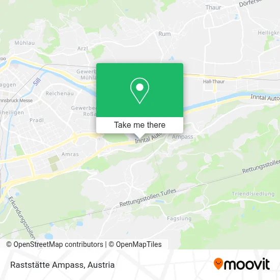 Raststätte Ampass map